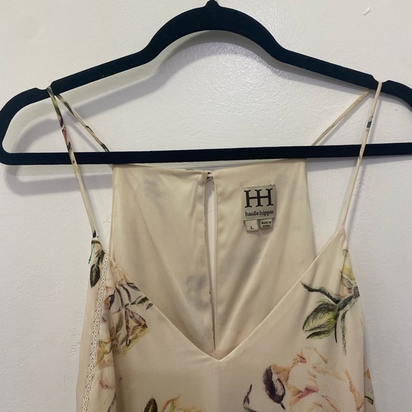 Haute Hippie The Water Floral 100% Silk Slip On Dress - Picture 4 of 10